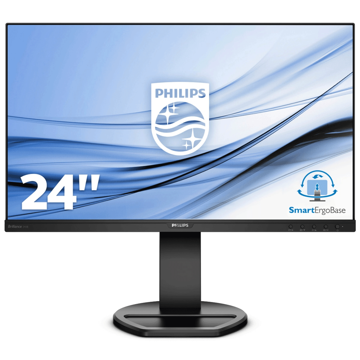 Philips B Line 241B8QJEB - LED-Monitor - 61 cm (24") (23.8" sichtbar) - 1920 x 1080 Full HD (1080p) @ 75 Hz - IPS - 250 cd/m² - 1000:1 - 5 ms - HDMI, DVI-D, VGA, DisplayPort - Lautsprecher - Black Texture Philips B Line 241B8QJEB - LED-Monitor - 61 cm (24") (23.8" sichtbar) - 1920 x 1080 Full HD (1080p) @ 75 Hz - IPS - 250 cd/m² - 1000:1 - 5 ms - HDMI, DVI-D, VGA, DisplayPort - Lautsprecher - Black Texture