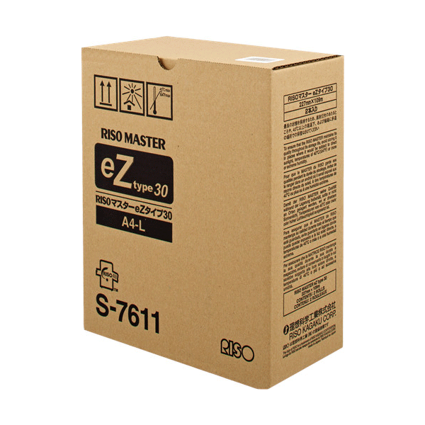 Riso Master S7611 EZ-TYPE30 A4 2 Stück Riso Master S7611 EZ-TYPE30 A4 2 Stück