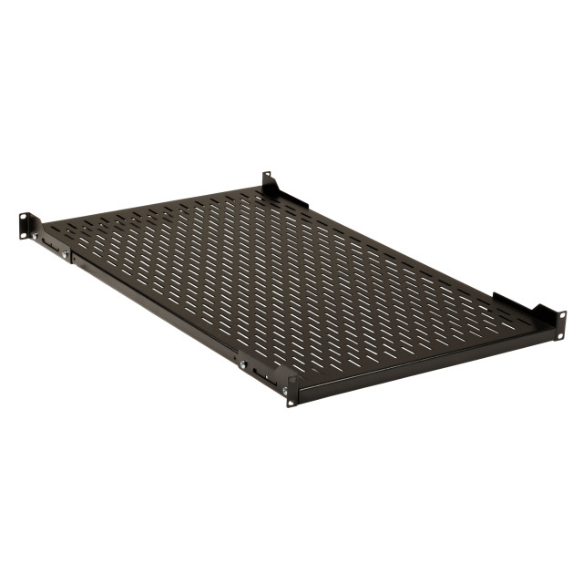 EFB-Elektronik Heavy-duty - Rack - Regal - Schwarz, RAL 9005 - 1U - 48.3 cm (19")