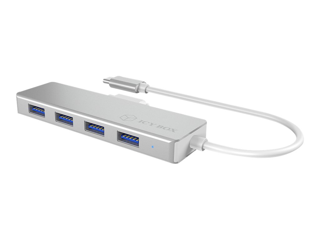 ICY BOX IB-HUB1425-C3 - Hub - 4 x SuperSpeed USB 3.0 - Desktop | 1225577