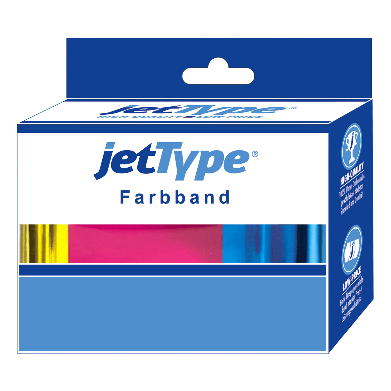 jetType Farbband 510S/R Nylon schwarz/rot Gr. 51 jetType Farbband 510S/R Nylon schwarz/rot Gr. 51
