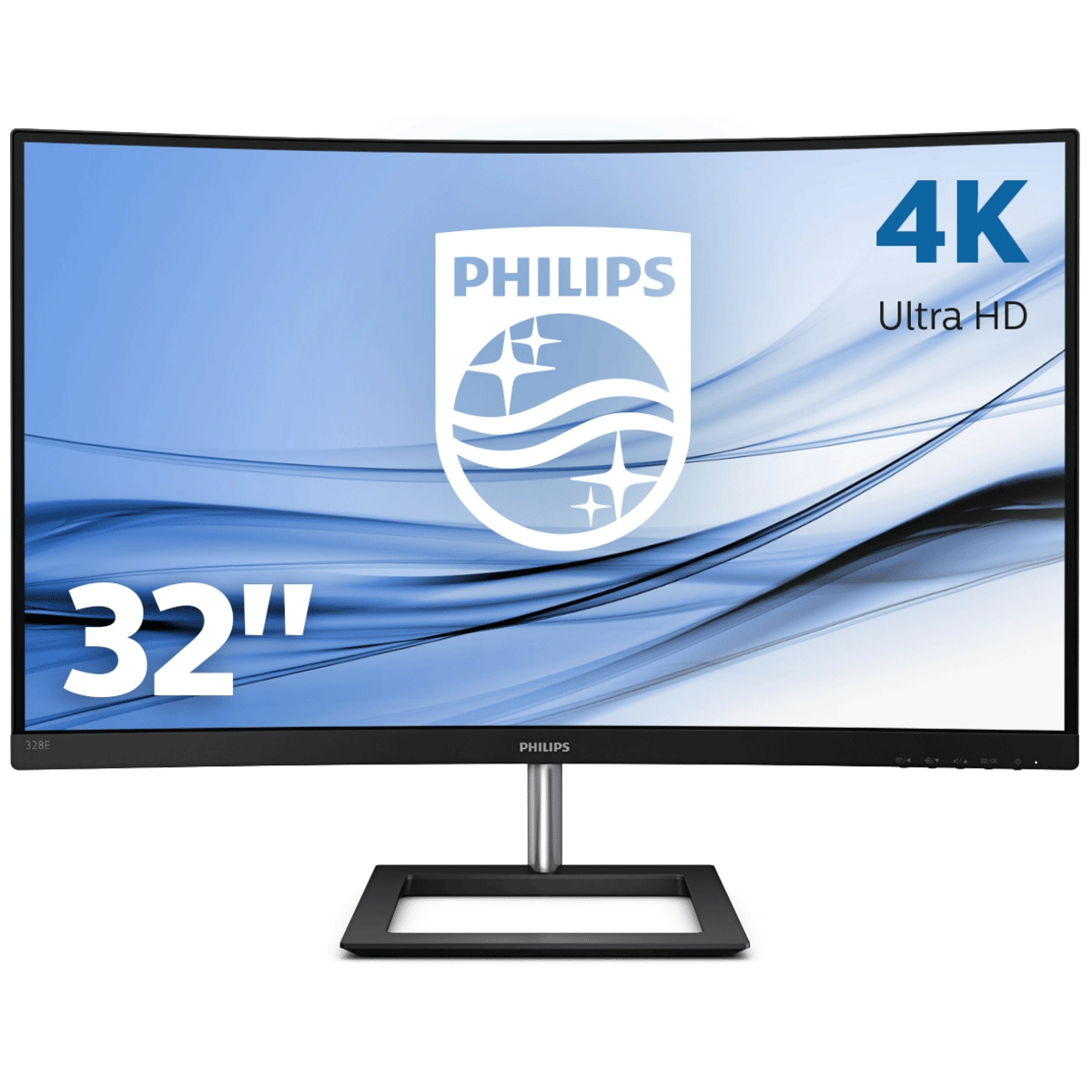 Philips E-line 328E1CA - LED-Monitor - gebogen - 81.3 cm (32") (31.5" sichtbar) - 3840 x 2160 4K @ 60 Hz - VA - 250 cd/m² - 2500:1 - 4 ms - 2xHDMI, DisplayPort - Lautsprecher - Textured Black Philips E-line 328E1CA - LED-Monitor - gebogen - 81.3 cm (32") (31.5" sichtbar) - 3840 x 2160 4K @ 60 Hz - VA - 250 cd/m² - 2500:1 - 4 ms - 2xHDMI, DisplayPort - Lautsprecher - Textured Black