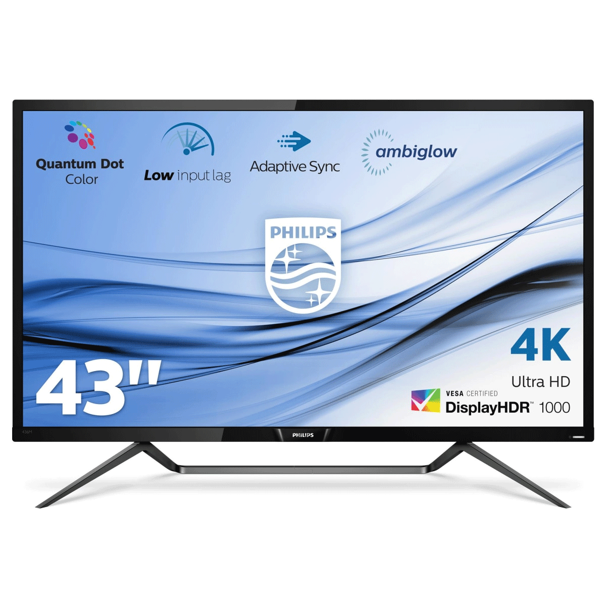 Philips Momentum 436M6VBPAB - LED-Monitor - 109.2 cm (43") 436M6VBPAB/00