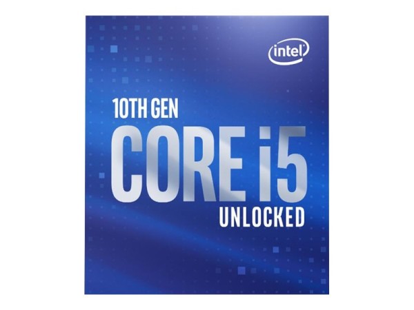 Intel Core i5 10600K - 4.1 GHz - 6 Kerne - 12 Threads - 12 MB Cache-Speicher - LGA1200 Socket - Box (ohne Kühler)