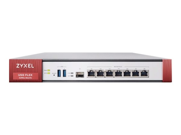 Zyxel ZyWALL USG FLEX 500 - UTM Bundle - Firewall - mit 1 Jahr AV+IDP, AS, CF - GigE - Rack-montierbar