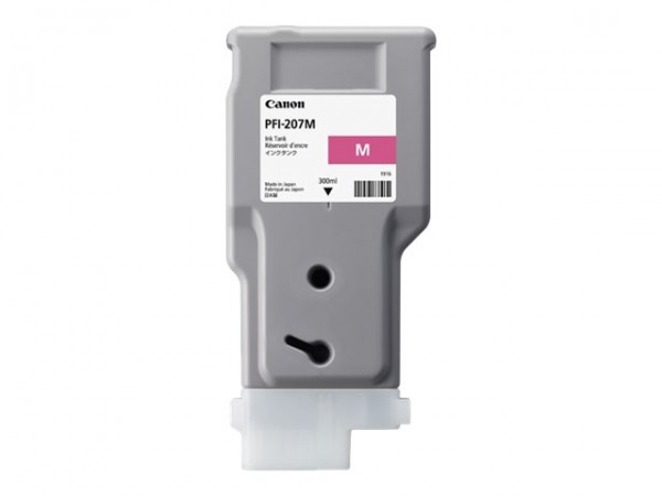 Canon PFI-207 M - 300 ml - Magenta - Original - Tintenbehälter - für imagePROGRAF iPF680, iPF685, iPF780, iPF785