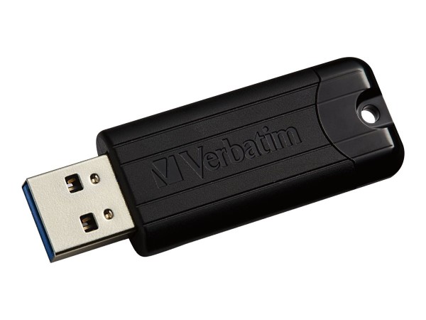 Verbatim Store 'n' Go Pin Stripe USB Drive - USB-Flash-Laufwerk - 256 GB - USB 3.0 - Schwarz