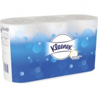 Kleenex Toilettenpapier 8440 3lagig 350Blatt weiß 6Rl./Pack.