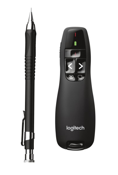 Logitech Wireless Presenter R400 - Präsentations-Fernsteuerung - HF