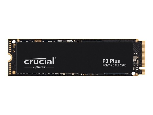 Crucial P3 Plus - SSD - 4 TB - intern - M.2 2280 - PCIe 4.0 (NVMe)