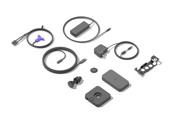 Logitech Swytch - Hub - 2 x HDMI + 1 x SuperSpeed USB + 2 x USB-C - Desktop - für Room Solution Huddle, Large