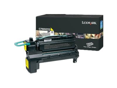 Lexmark Toner C792X2YG Gelb 20.000 Seiten