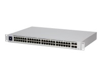 Ubiquiti UniFi Switch PRO 48 - Switch - L3 - managed - 48 x 10/100/1000 + 4 x 10Gb Ethernet SFP+ - an Rack montierbar - AC 120/230 V / DC 11.5 V