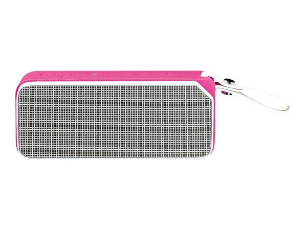 Lenco BT-191 - Lautsprecher - tragbar - kabellos - Bluetooth - 7 Watt - pink