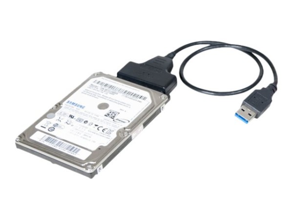 Exertis CUC Exertis Connect 508305 - USB 3.0 - 2.5" SATA SSD/HDD - Männlich/Männlich - Schwarz