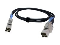 QNAP CAB-PCIE10M-8644-4X - Externes SAS-Kabel - 36 pin 4x Mini SAS HD (SFF-8644) (M) zu 36 pin 4x Mini SAS HD (SFF-8644) (M) - 1 m
