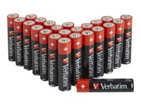Verbatim - Batterie 24 x AA / LR6 - Alkalisch
