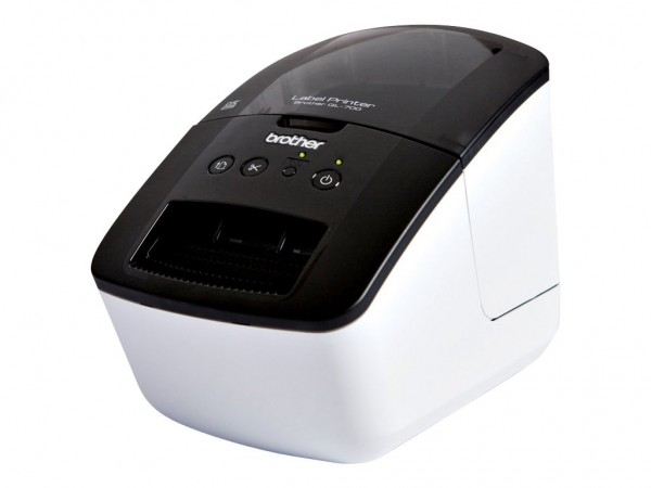 Brother QL-700 - Etikettendrucker - Thermodirekt - Rolle (6,2 cm) - 300 dpi - bis zu 150 mm/Sek. - USB - Cutter