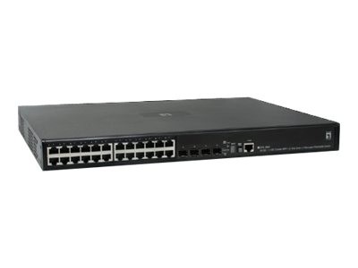 LevelOne GTL-2691 - Switch - managed - 24 x 10/100/1000 + 4 x Shared SFP - an Rack montierbar