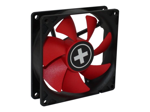 Xilence Performance C Series XPF80.R - Gehäuselüfter - 80 mm - Schwarz, Rot