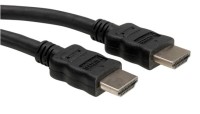 Roline - HDMI-Kabel - HDMI männlich zu HDMI männlich - 2 m - abgeschirmt - Schwarz