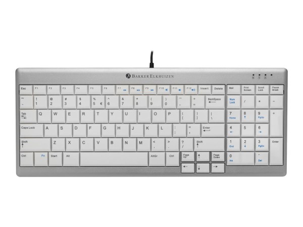 Bakker Elkhuizen UltraBoard 960 Compact Standard - Tastatur - USB - Schweiz