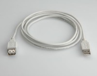 VALUE - USB-Verlängerungskabel - USB (W) zu USB (M) - USB 2.0 - 3 m - weiß