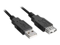 Sharkoon USB-Verlängerungskabel - USB (M)