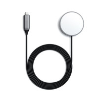 Satechi ST-UCQIMCM - Drinnen - USB - Kabelloses Aufladen - 1,5 m - Grau - Weiß