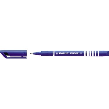STABILO Fineliner SENSOR 187/41 0,7mm blau