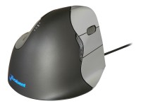 Evoluent VerticalMouse 4 - Vertikale Maus - ergonomisch - Für Rechtshänder - optisch - 6 Tasten - kabelgebunden - USB