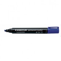 STAEDTLER Permanentmarker Lumocolor 350-3 1-5mm Keilspitze blau