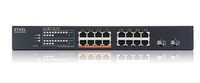 ZyXEL XMG1915-18EP 16-Port 2.5GbE 2 SFP+ 8 x PoE++ 802.3bt - 16-Port