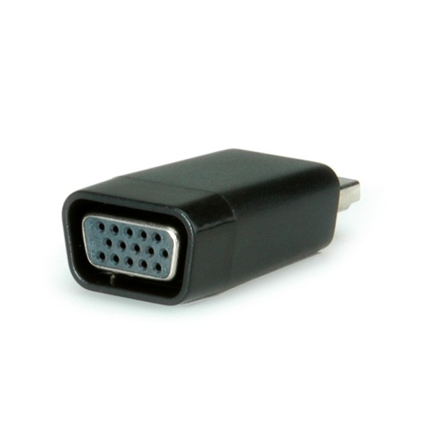 Value Videoanschluss HDMI VGA 12.99.3113 Schwarz