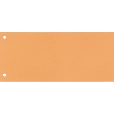 Trennstreifen Kurz 22,5x10,5cm 160g orange 100 St./Pack.