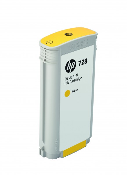 HP Tinte F9J65A 728 gelb 130 ml 1 Stück
