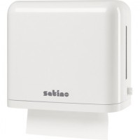 Satino Handtuchspender 331020 330x290x150mm Kunststoff weiß