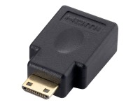 Equip Life - HDMI-Kabel - mini HDMI (M) bis HDMI (W) - Schwarz