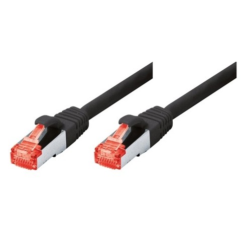 Tecline Patchkabel RJ-45 (M) RJ-45 (M) 71507S Abgeschirmt CAT 6 7.5 m Schwarz