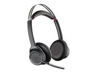Poly Voyager Focus UC B825 - Kein Ladegerät - Headset - On-Ear - Bluetooth - kabellos - aktive Rauschunterdrückung