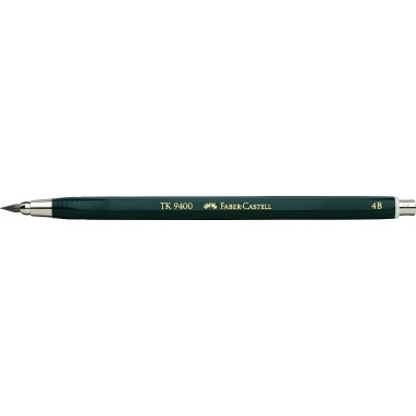Faber-Castell Fallminenstift TK 9400 139404 4B dunkelgrün