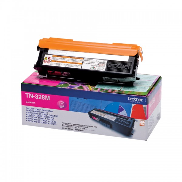 Brother TN328M - Magenta - Original - Tonerpatrone - für Brother DCP-9270CDN, HL-4570CDW, HL-4570CDWT, MFC-9970CDW