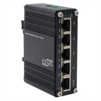 Exsys GmbH Mini 5-Port Ethernet PoE Switch - 5*10/100/1000Tx EX-62020POE - Switch - 0,1 Gbps