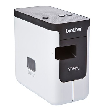 Brother P-Touch PT-P700 - Etikettendrucker - Thermotransfer - Rolle (2,4 cm) - 180 dpi - bis zu 30 mm/Sek. - USB 2.0