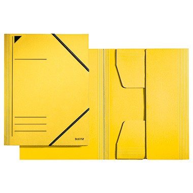 Leitz Eckspannermappe 39810015 DIN A4 Karton gelb