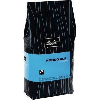 Melitta Kaffee Gastronomie Mondo Blu Cafe Creme 407 Bohne 1.000g