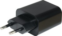 Inter-Tech PD-2120 - Netzteil - small - 20 Watt - 3 A - PD, Quick Charge 3.0 - 2 Ausgabeanschlussstellen (USB Typ A, 24 pin USB-C)