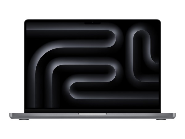 Apple MacBook Pro - M3 - M3 10-core GPU - 8 GB RAM - 512 GB SSD - 35.97 cm (14.2") 3024 x 1964 @ 120 Hz - 802.11a/b/g/n/ac/ax (Wi-Fi 6E), Bluetooth - Space-grau - kbd: Deutsch
