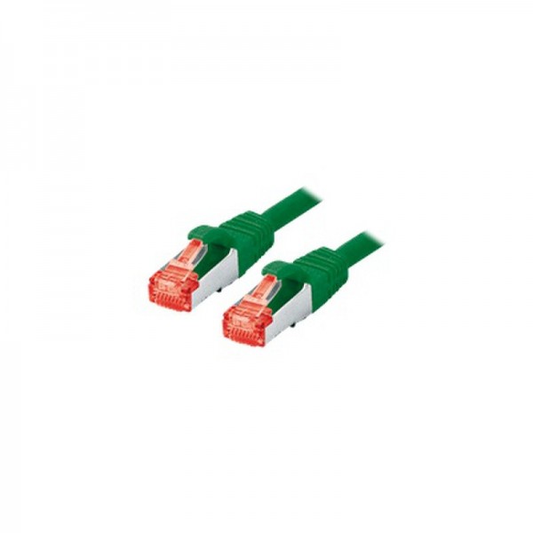 exertis Connect - Patch-Kabel - RJ-45 (M) zu RJ-45 (M) - 20 m - SSTP-Kabel - CAT 6 - halogenfrei - grün