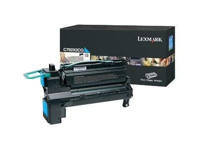 Lexmark Toner C792X2CG Cyan 20.000 Seiten